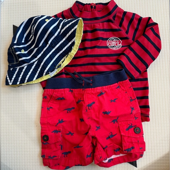 Boy 3-6 month swimsuit set - Picture 1 of 1